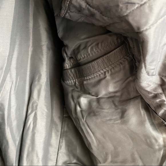 US Made Co Leather Motorcycle Jacket Cafe Racer 44 - Picture 12 of 15